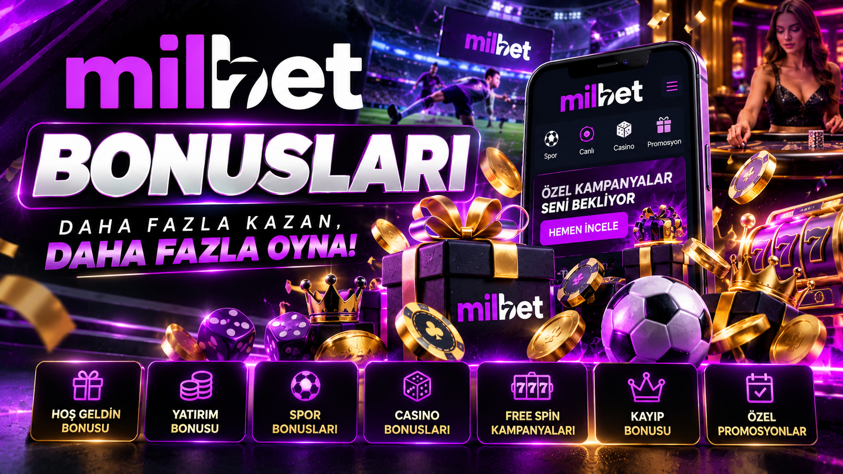 Milbet Bonusları